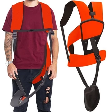 Párnázott heveder hám fűkaszához