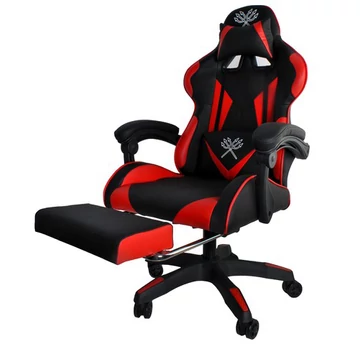 Gamer forgó szék - fekete-piros Dunmoon