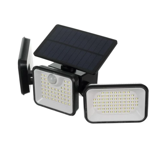 Napelemes kerti lámpa 180 LED – kültéri, mozgás- és fényérzékelővel