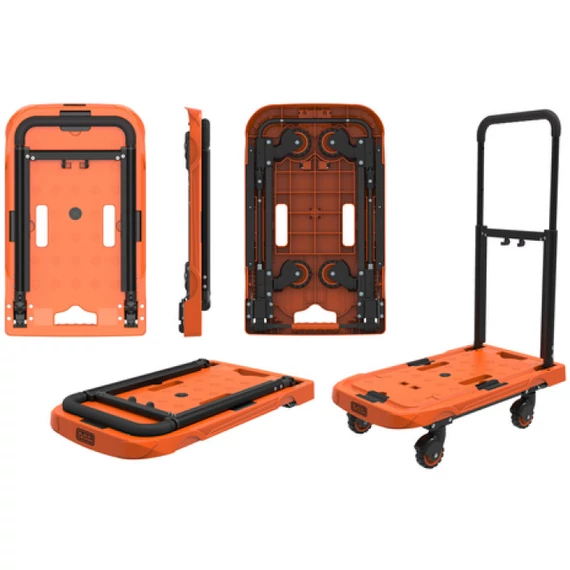 Black&Decker összecsukható kézikocsi, 90 kg teherbírással