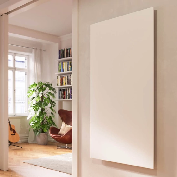 Yandiya infrapanel 1200 W-os teljesítménnyel – fehér színben /80×120 cm/