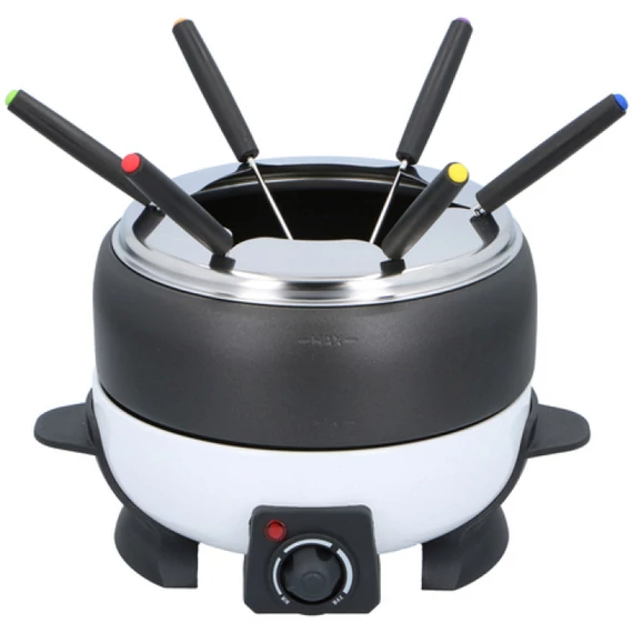 Fondue készlet - fekete-fehér