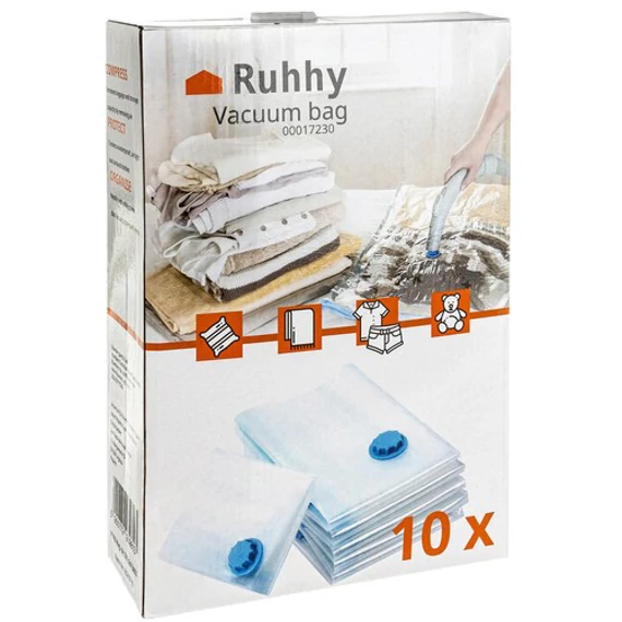 Vákuumos tárolózsák 10 db-os csomagban