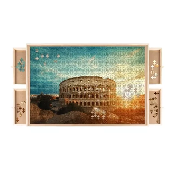 Nagy Puzzle Tábla és tároló 1,500 Darabos Puzzle-hoz