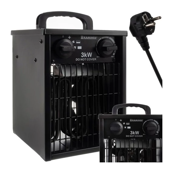 Elektromos fűtőventilátor 3000W fűtőteljesítménnyel