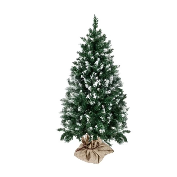 Karácsonyi Műfenyő Hóeffekttel 180 cm - 2in1 + Állvány