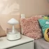 Kép 1/10 - Párásító és LED éjszakai lámpa - Esőhatás, 8 szín, 450 ml kapacitás