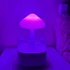 Kép 5/10 - Párásító és LED éjszakai lámpa - Esőhatás, 8 szín, 450 ml kapacitás