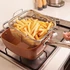 Kép 5/5 - Copper FryPan 4in1 szögletes tapadásmentes serpenyő