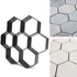 Kép 4/4 - Műanyag kerti beton öntőforma és térkő sablon - 40 x 40 cm-es méretben Hexagon