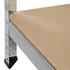 Kép 8/12 - 4 polcos fém állvány / salgó polc (150x75x30)