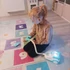 Kép 2/9 - Játék gurulós porszívó gyerekeknek - kék-fehér