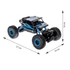 Kép 7/7 - Távirányítású Off-Road Monster Truck játékautó gyerekeknek