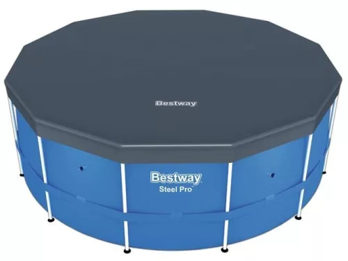 Takaróponyva 366 cm fémvázas medencékhez Bestway