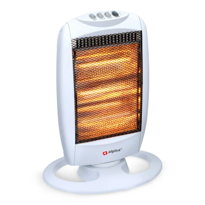 Halogén fűtőtest 1200W biztonsági kikapcsoló 3 fokozat