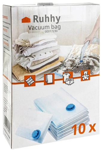 Vákuumos tárolózsák 10 db-os csomagban