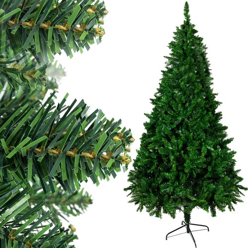 Karácsonyi műfenyő 220 cm állvánnyal